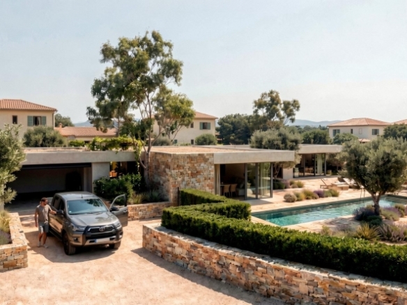 Villa en una sola planta a medida con 3 dormitorios y piscina privada en Pinoso(Alicante)