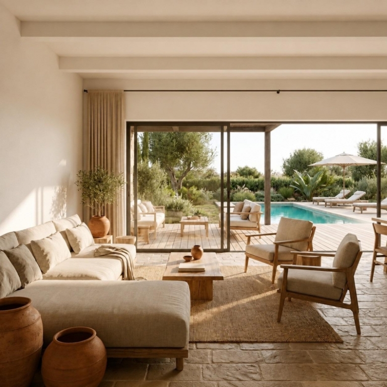 Villa en una sola planta a medida con 3 dormitorios y piscina privada en Pinoso(Alicante)