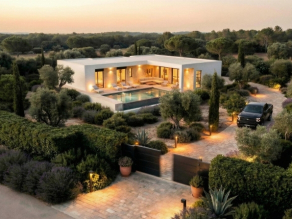 Villa a medida con 3 dormitorios y piscina privada rodeada de naturaleza en Pinoso(Alicante)