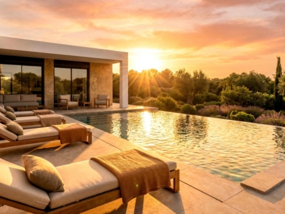 Villa a medida con 3 dormitorios y piscina privada rodeada de naturaleza en Pinoso(Alicante)