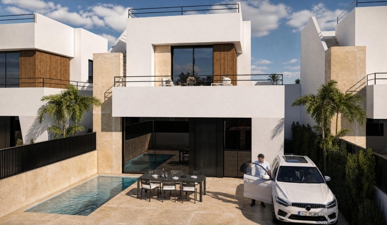 Villa de nueva construcción con 3 dormitorios en Condado de Alhama Golf Resort, Murcia
