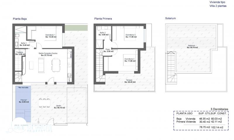 Villa de nueva construcción con 3 dormitorios en Condado de Alhama Golf Resort, Murcia