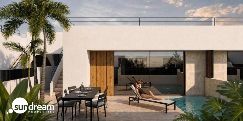 g_43532-2-1 Villa adosada de nueva construcción con 3 domitorios en Condado de Alhama Golf Resort, Murcia