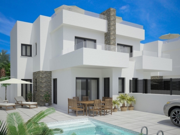 Villas de lujo obra nueva en venta Vistabella Orihuela