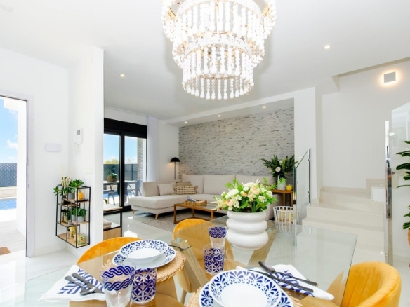 Villas de lujo obra nueva en venta Vistabella Orihuela