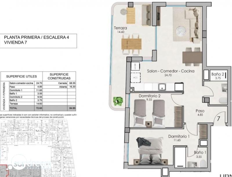 g_43581-9-12 Piso en venta obra nueva con garaje en Santa Pola