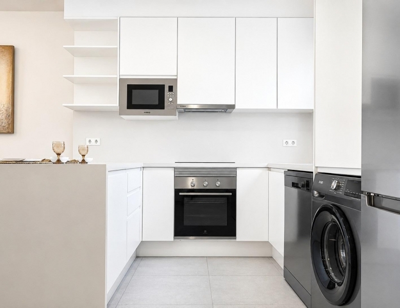 Adosado moderno de 2 dormitorios listo para entrar a vivir a la venta en Altaona Gof Resort(Murcia)