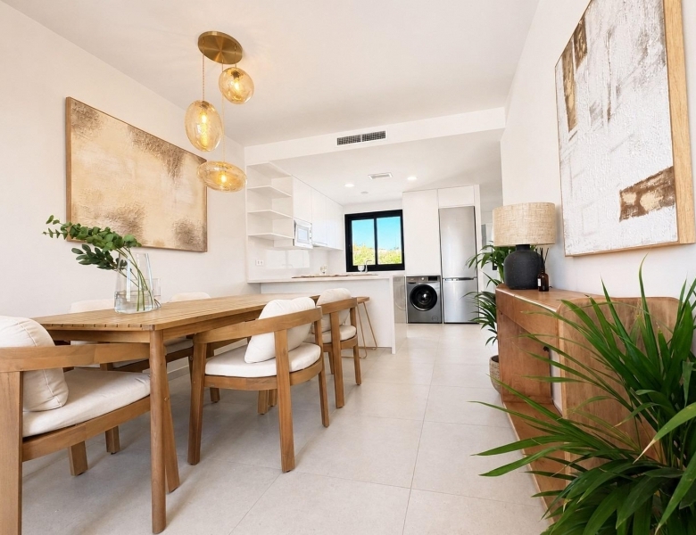 Adosado de 3 dormitorios con gran terraza listo para entrar a vivir a la venta en Altaona Golf Resort, Murcia