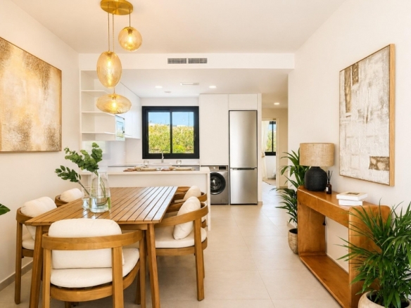 Adosado de 3 dormitorios con gran terraza listo para entrar a vivir a la venta en Altaona Golf Resort, Murcia