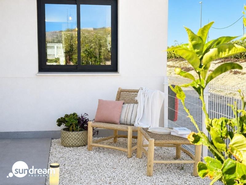 g_43591-22-9 Adosado de 3 dormitorios con gran terraza listo para entrar a vivir a la venta en Altaona Golf Resort, Murcia