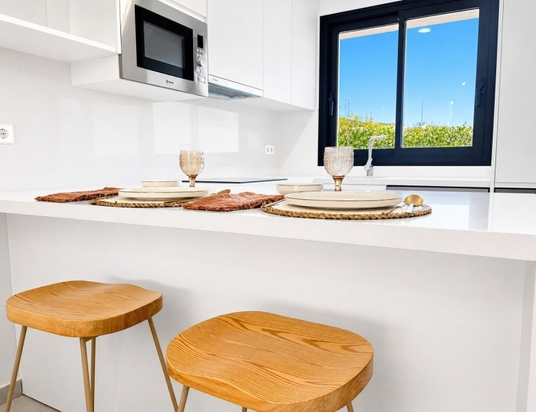 Villa adosada con 3 dormitorios lista para entrar a vivir en Altaona Golf Resort, Murcia