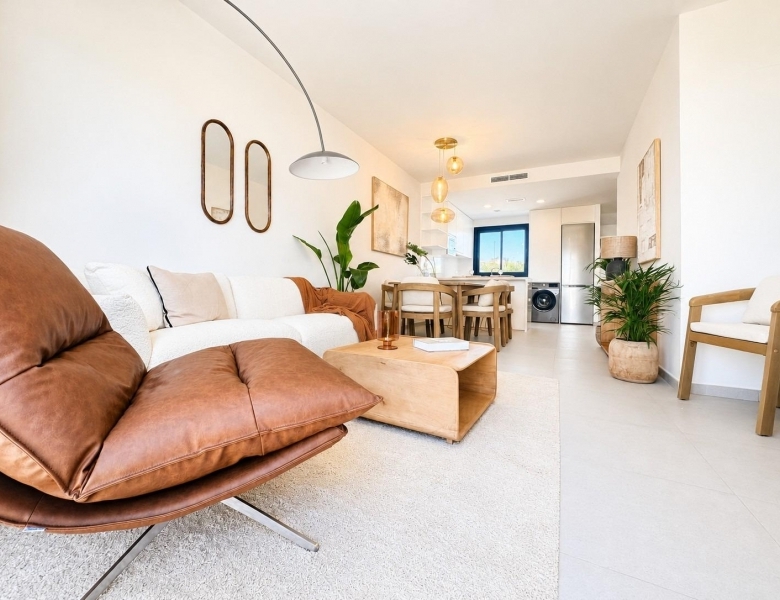 Villa adosada con 3 dormitorios lista para entrar a vivir en Altaona Golf Resort, Murcia