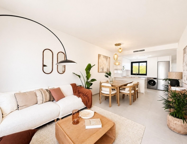 Villa adosada con 3 dormitorios lista para entrar a vivir en Altaona Golf Resort, Murcia
