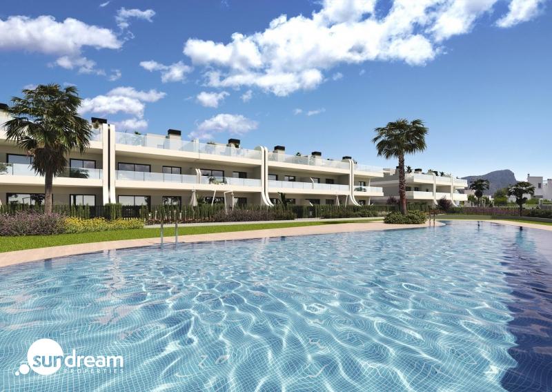 g_43596-18-3 Bungalow de planta alta con 3 dormitorios y gran solarium a la venta en La Manga Club