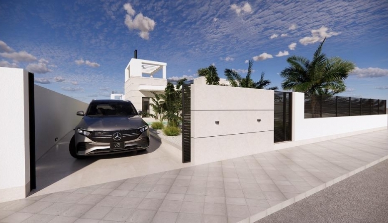 Villa de nueva construcción con 3 dormitorios y piscina privada en San Luis, Torrevieja