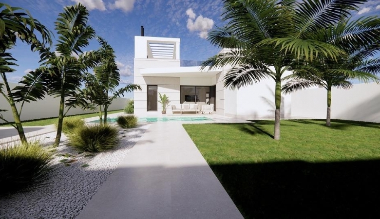 Villa de nueva construcción con 3 dormitorios y piscina privada en San Luis, Torrevieja