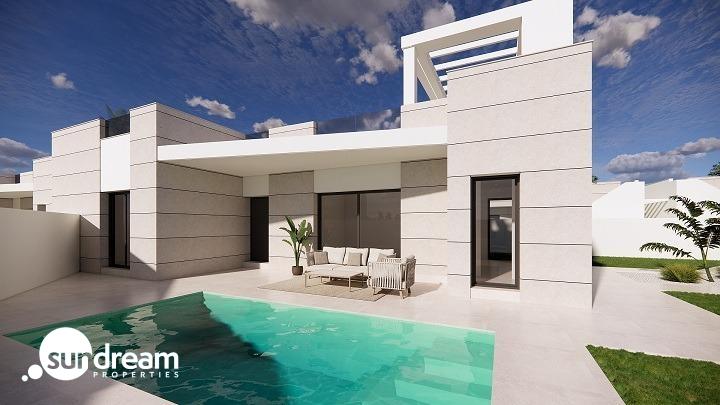 Villa de nueva construcción con 3 dormitorios y piscina privada en San Luis, Torrevieja