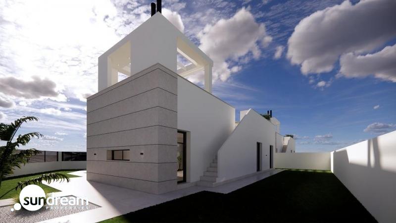 g_43597-17-19 Villa de nueva construcción con 3 dormitorios y piscina privada en San Luis, Torrevieja