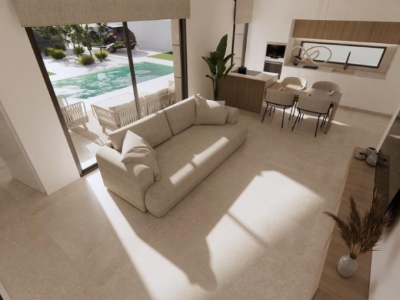 Villa de nueva construcción con 3 dormitorios y piscina privada en San Luis, Torrevieja