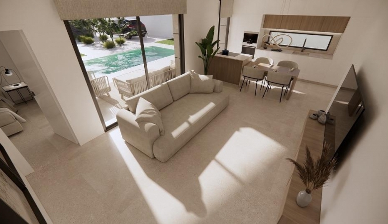 Villa de nueva construcción con 3 dormitorios y piscina privada en San Luis, Torrevieja