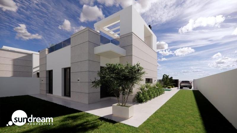 g_43597-17-20 Villa de nueva construcción con 3 dormitorios y piscina privada en San Luis, Torrevieja