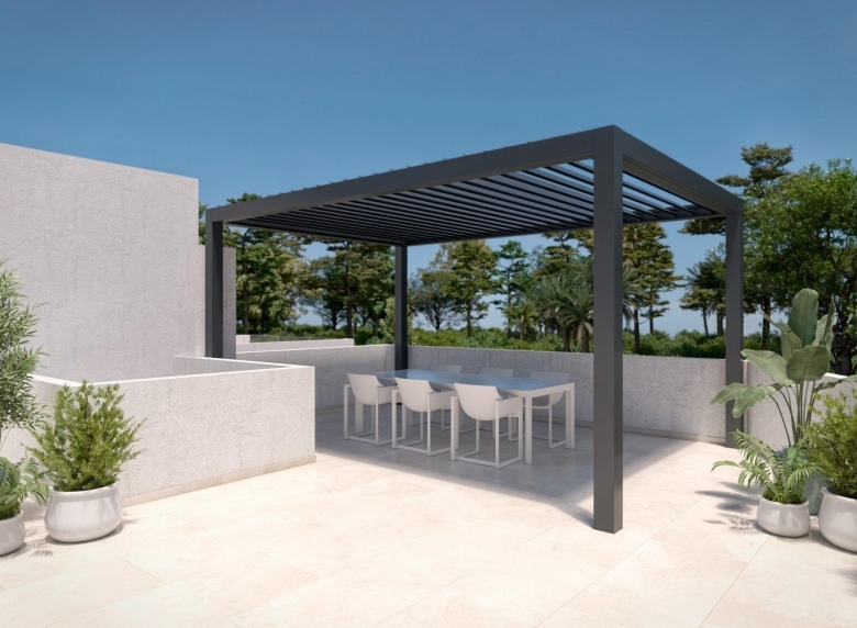 Villa de 3 dormitorios con piscina privada en Santa Rosalia Lake and Life Resort, Murcia