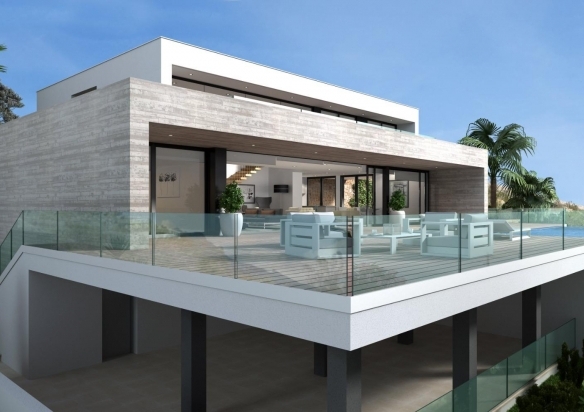 Villa de lujo de 3 dormitorios con piscina privada y vistas panorámicas al mar y  a la venta en Cumbre del Sol- Benitachell