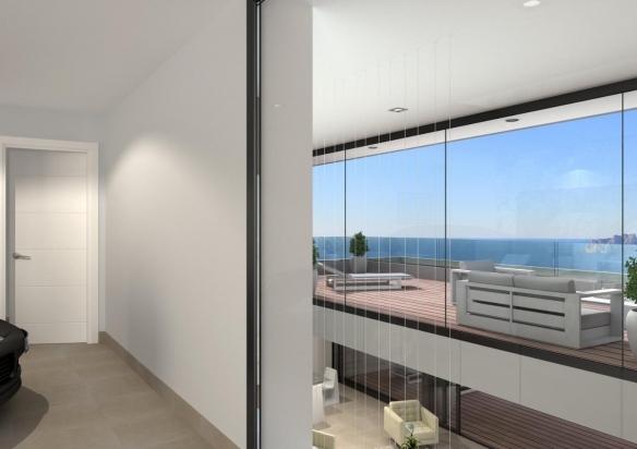 Villa de lujo de 3 dormitorios con piscina privada y vistas panorámicas al mar y  a la venta en Cumbre del Sol- Benitachell