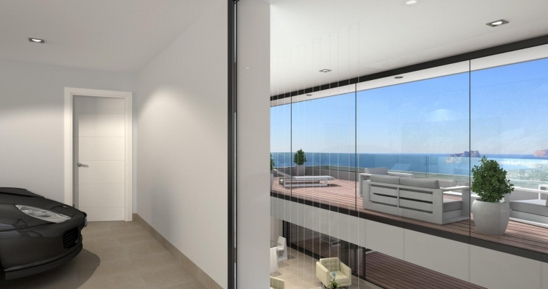 Villa de lujo de 3 dormitorios con piscina privada y vistas panorámicas al mar y  a la venta en Cumbre del Sol- Benitachell