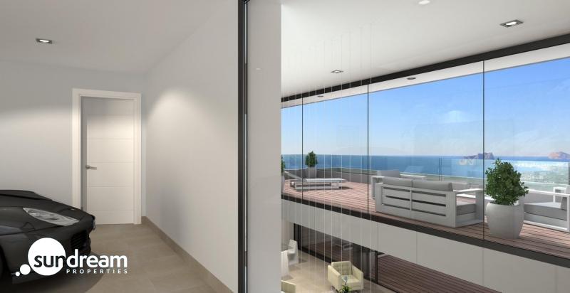Villa de lujo de 3 dormitorios con piscina privada y vistas panorámicas al mar y  a la venta en Cumbre del Sol- Benitachell