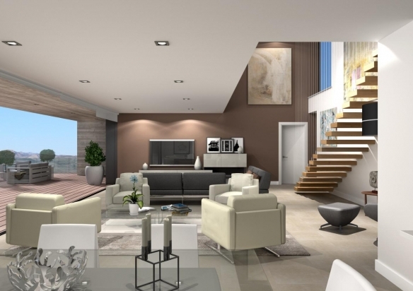 Villa de lujo de 3 dormitorios con piscina privada y vistas panorámicas al mar y  a la venta en Cumbre del Sol- Benitachell