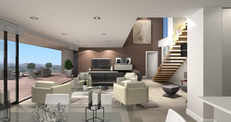 Villa de lujo de 3 dormitorios con piscina privada y vistas panorámicas al mar y  a la venta en Cumbre del Sol- Benitachell