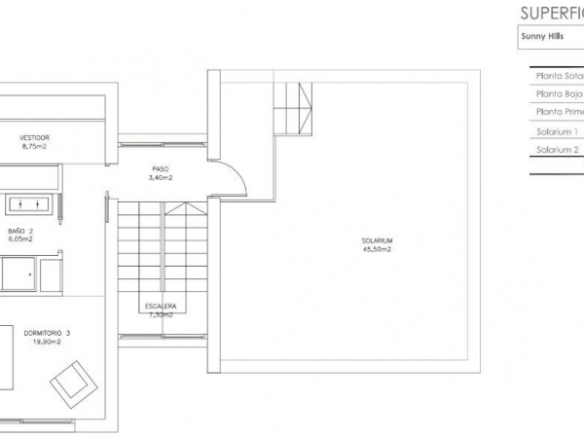 Villa de 5 dormitorios con piscina privada llave en mano a la venta en Finestrat