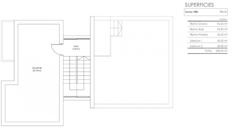 Villa de 5 dormitorios con piscina privada llave en mano a la venta en Finestrat
