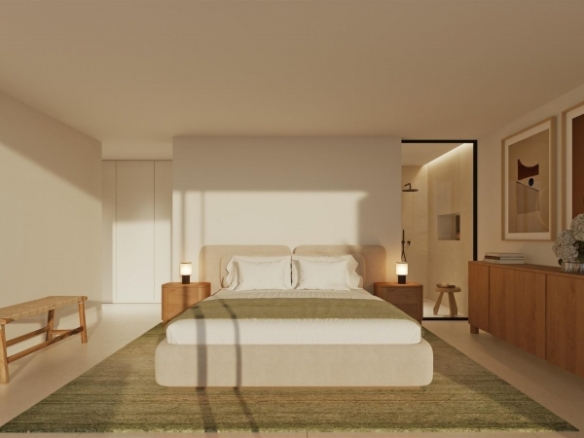 Villa de lujo de nueva construcción con 4 dormitorios y vistas panorámicas al mar en venta en Cumbre del Sol