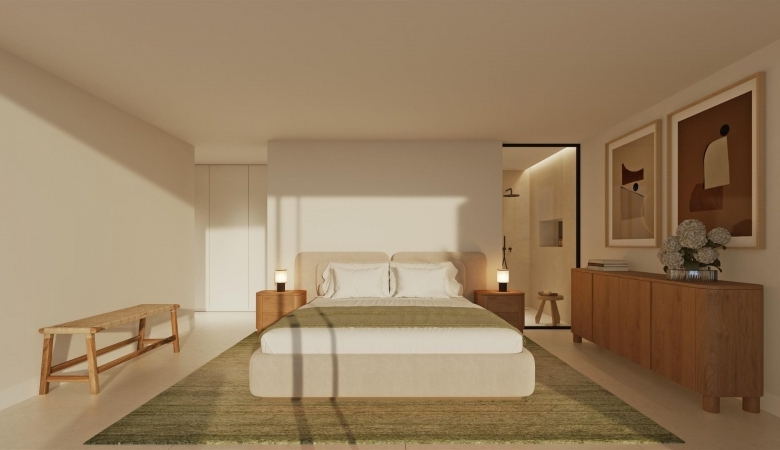 Villa de lujo de nueva construcción con 4 dormitorios y vistas panorámicas al mar en venta en Cumbre del Sol