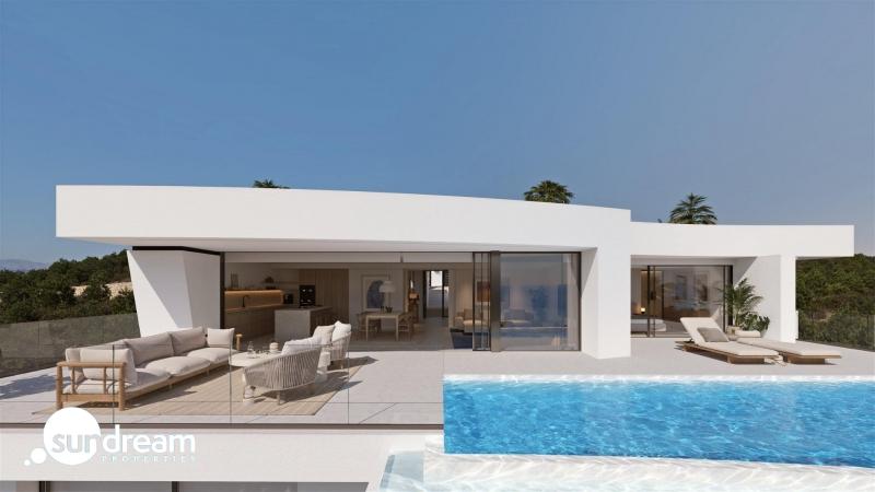 g_43601-21-13 Villa de lujo de nueva construcción con 4 dormitorios y vistas panorámicas al mar en venta en Cumbre del Sol