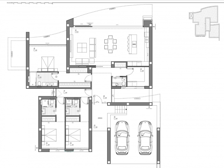Villa de lujo de nueva construcción con 4 dormitorios y vistas panorámicas al mar en venta en Cumbre del Sol