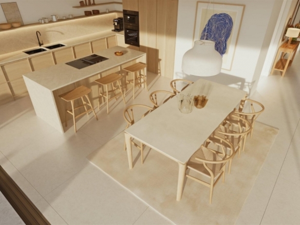 Villa de lujo de nueva construcción con 4 dormitorios y vistas panorámicas al mar en venta en Cumbre del Sol