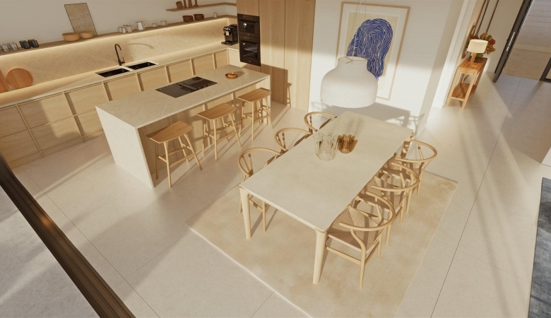 Villa de lujo de nueva construcción con 4 dormitorios y vistas panorámicas al mar en venta en Cumbre del Sol
