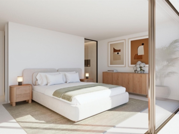 Villa de lujo de nueva construcción con 4 dormitorios y vistas panorámicas al mar en venta en Cumbre del Sol