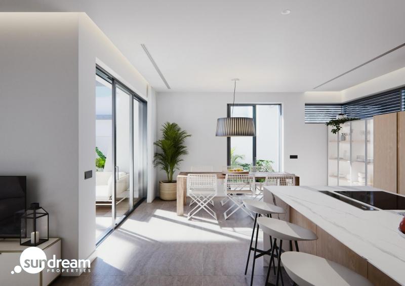 Villa de una planta con 3 dormitorios y piscina privada en San Javier
