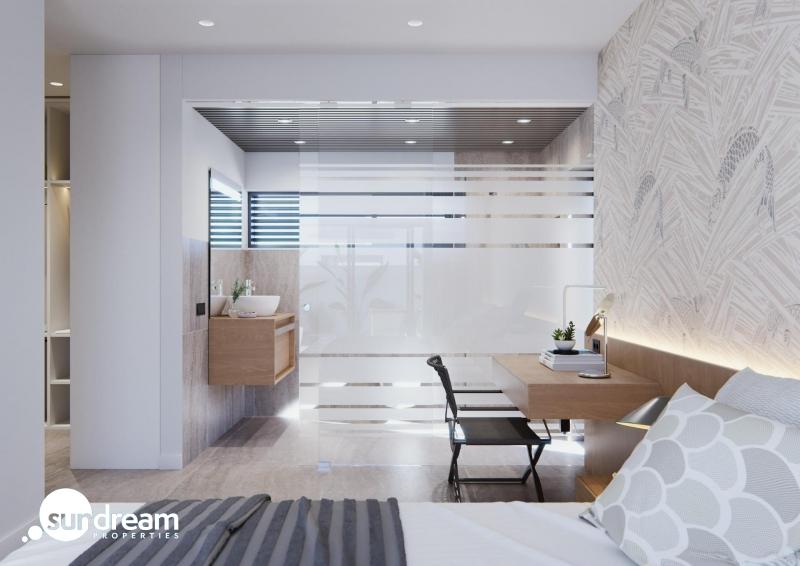 Villa de una planta con 3 dormitorios y piscina privada en San Javier