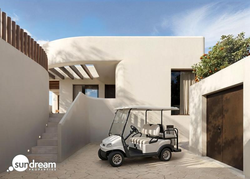 g_43616-19-5 Villa de estilo ibicenco con 3 dormitorios y piscina privada en La Finca Golf, Algorfa(Alicante)
