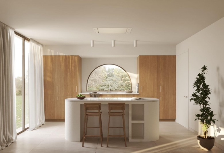 Villa de estilo ibicenco con 3 dormitorios y piscina privada en La Finca Golf, Algorfa(Alicante)