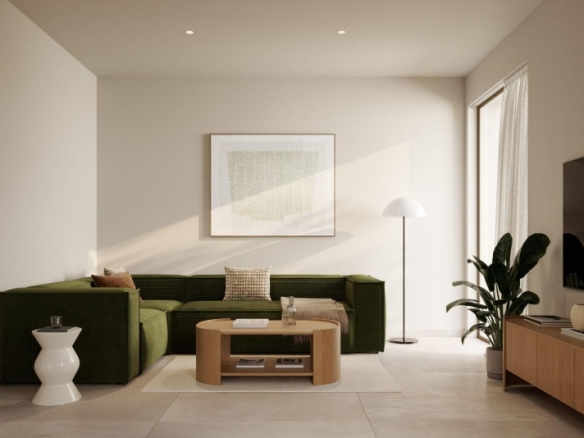 Villa de estilo ibicenco con 3 dormitorios y piscina privada en La Finca Golf, Algorfa(Alicante)