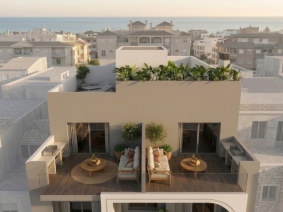 Ático de 2 dormitorios de nueva construcción muy cerca de playa de Guardamar del Segura
