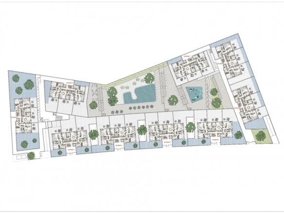 Ático de nueva construcción con 2 dormitorios con vistas al mar a la venta en Finestrat