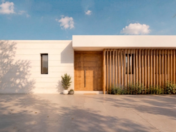 Villa moderna en una sola planta con 3 dormitorios y piscina privada en Pilar de la Horadada