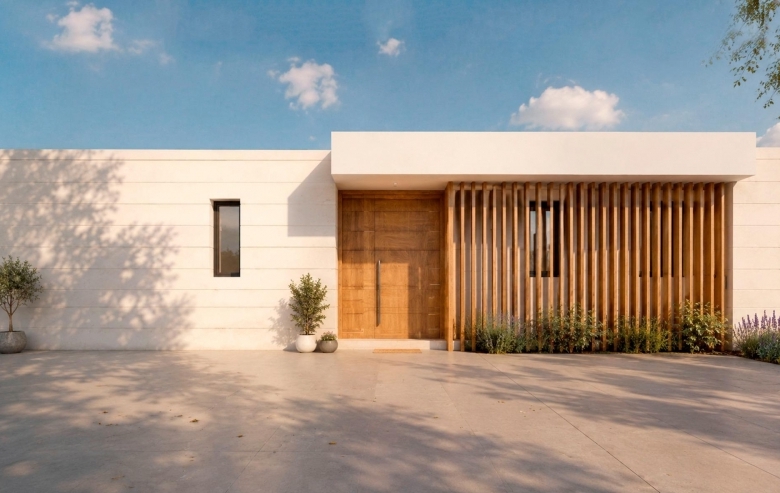 Villa moderna en una sola planta con 3 dormitorios y piscina privada en Pilar de la Horadada
